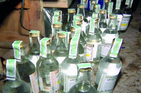 В Кунгуре продавался контрафактный алкоголь