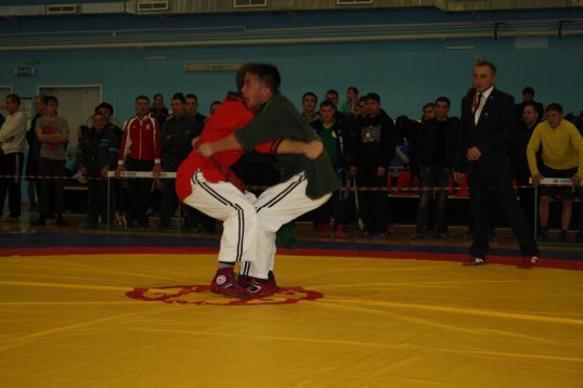 Всероссийский турнир по борьбе корэш проходит в Кунгуре