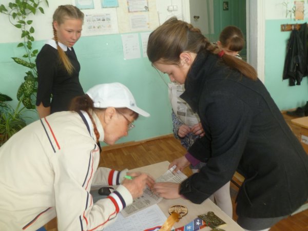 Чемпионка России побывала в Филипповской школе