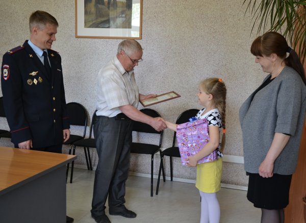 Кунгурская девочка  стала победителем регионального этапа Всероссийского конкурса детского творчества «Полицейский Дядя Стёпа»