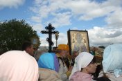 23-й Крестный ход с явленным образом Святителя Николая пришел в Кунгур [ФОТО]