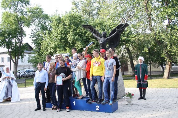 В Кунгуре Пермского края состоялось награждение чемпионов воздухоплавания
