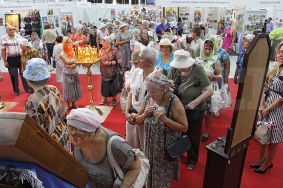 "Православная Русь" в Перми ежедневно собирает тысячи верующих