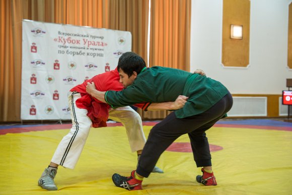 Всероссийские состязания по борьбе корэш прошли в Кунгурском районе