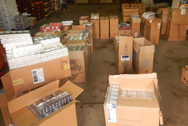 15 000 "палёных" пачек сигарет изъято в Кунгуре