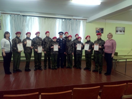 В Кунгурском районе кадеты российского уровня