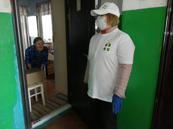В Кунгурском районе волонтёры помогают пожилым