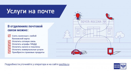 Жители Пермского края могут получить финансовые услуги Почты России