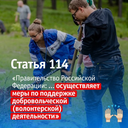 Что значит поправка о волонтерах и НКО в Конституцию РФ