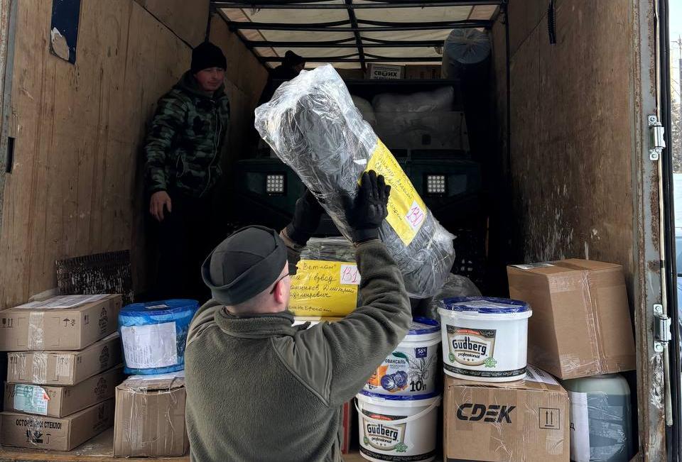 Из Пермского края в зону спецоперации отправили около 10 тонн гуманитарного груза
